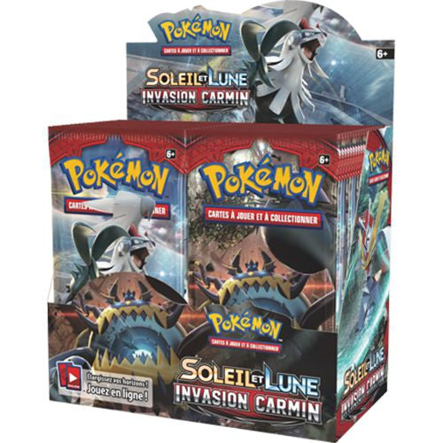 Jeu de cartes - Boite de 36 Boosters Soleil Et Lune 4 - Invasion Carmin
