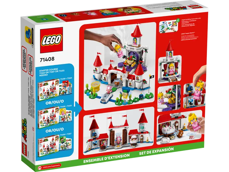 Lego Super Mario - Ensemble d'extension Le château de Peach