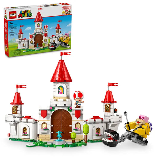 Lego Super Mario - Combat contre Roy au château de Peach
