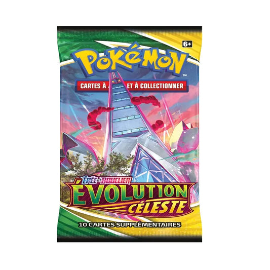 Jeu de cartes Pokémon - Pack 36 Boosters Evolution Céleste (scellé)