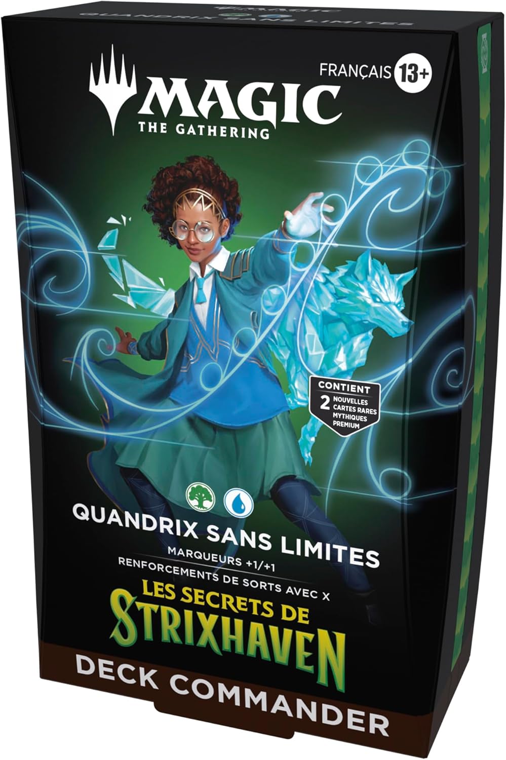 Jeu de cartes Deck Commander Magic: The Gathering Les Secrets de Strixhaven - Quandrix sans limites (Version Française)