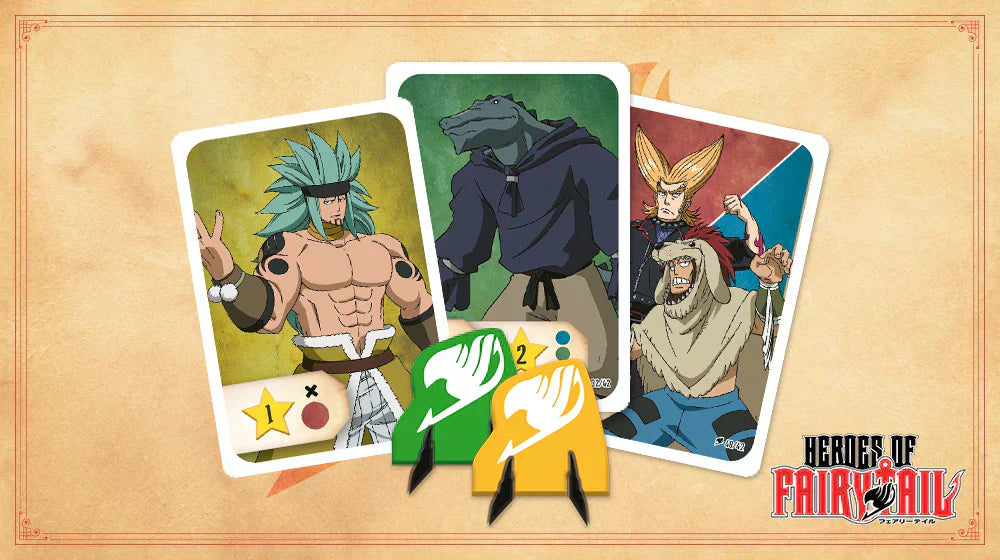 Jeu de société Fairy Tail - HEROES OF FAIRY TAIL