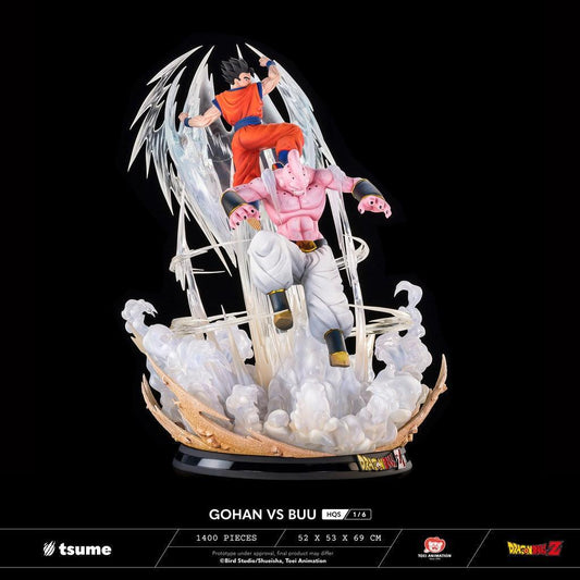 Figurine Dragon Ball - Son Gohan vs Super Boo - Anime Town
