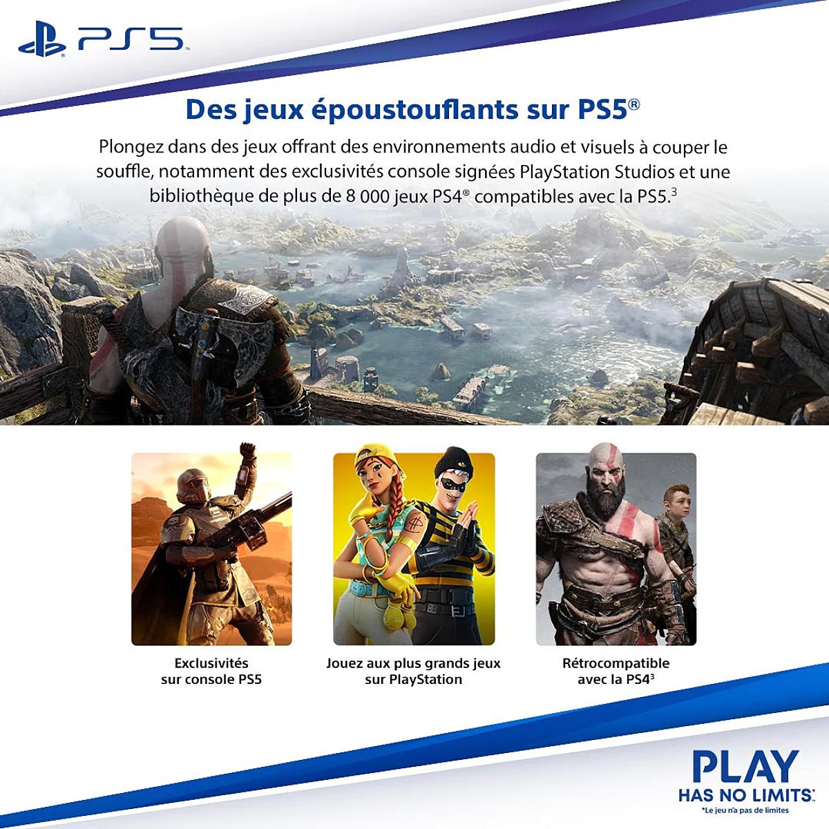 Console PlayStation 5 Édition Standard (Modèle - Slim) (PS5)