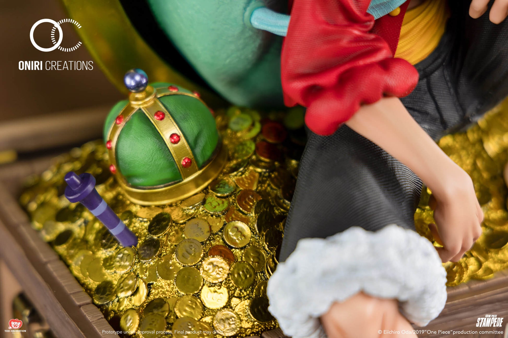Figurine One Piece - Luffy Gold - Anime Town