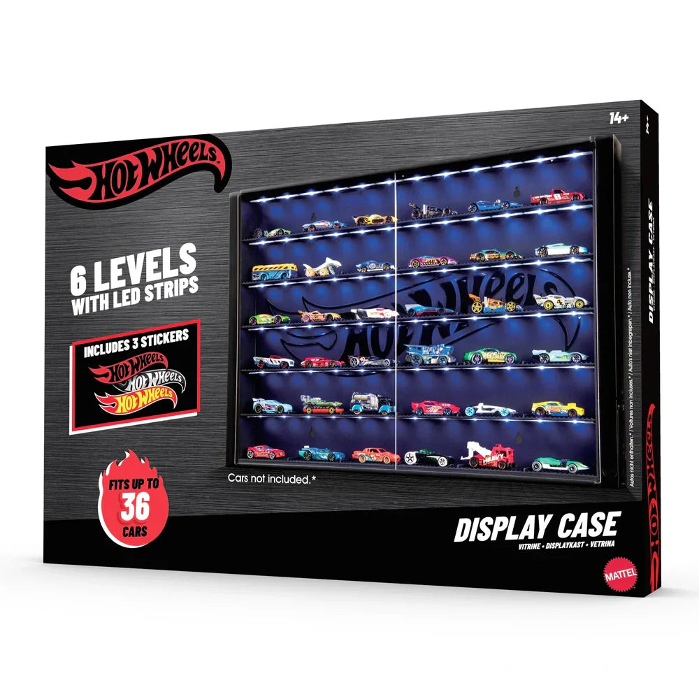 Hot Wheels - Vitrine à 6 niveaux pour véhicules 1/64