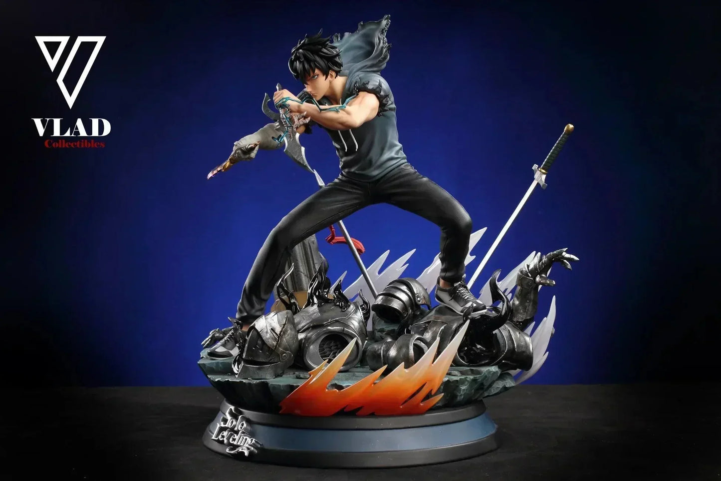 Figurine Solo Leveling - Sung Jin Woo garde - Anime Town