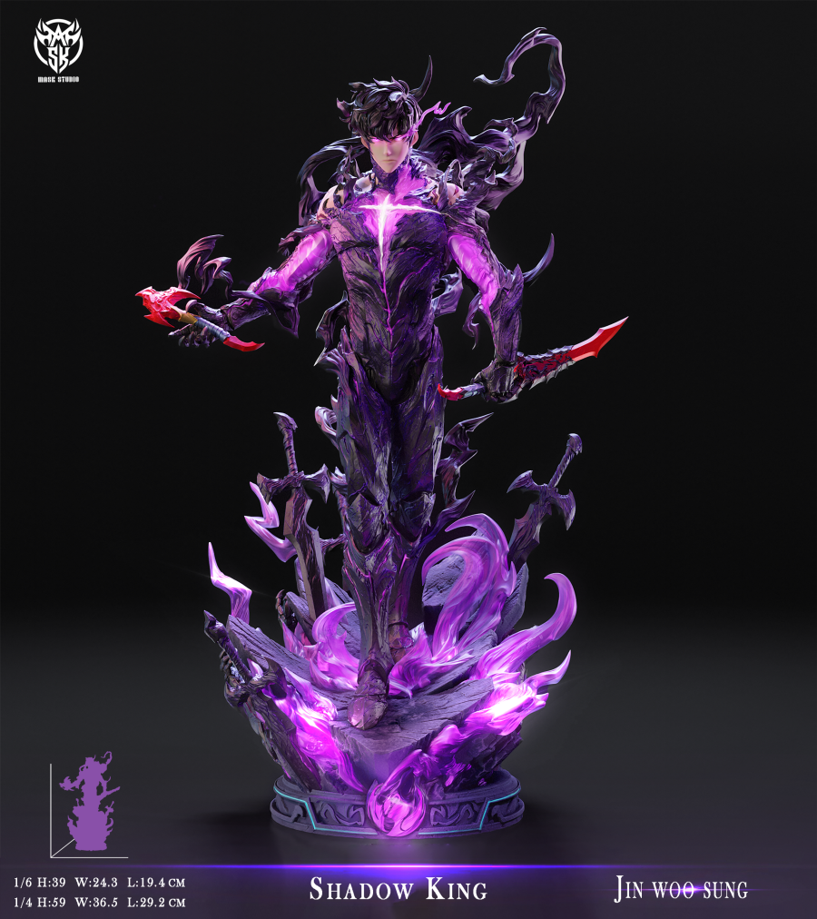 Figurine Solo Leveling - Sung Jin Woo double-éveil