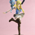 Figurine Fairy Tail - Lucy Heartfilia & Happy - Anime Town