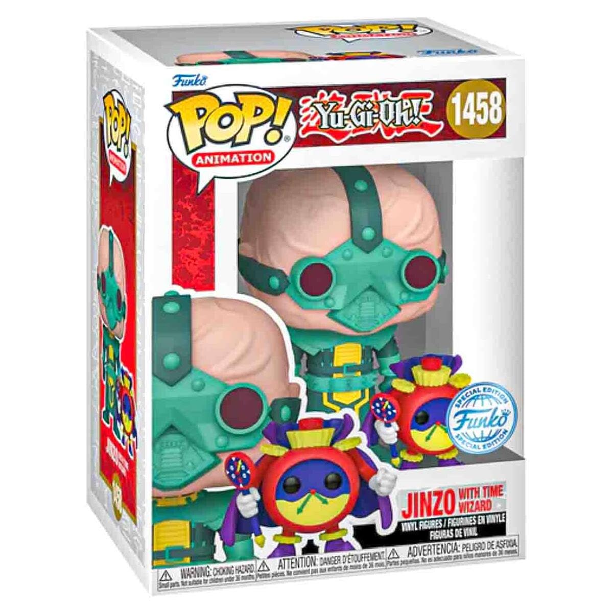 Funko Pop Yu-Gi-Oh! - Jinzo & Time Wizard 1458 - Anime Town