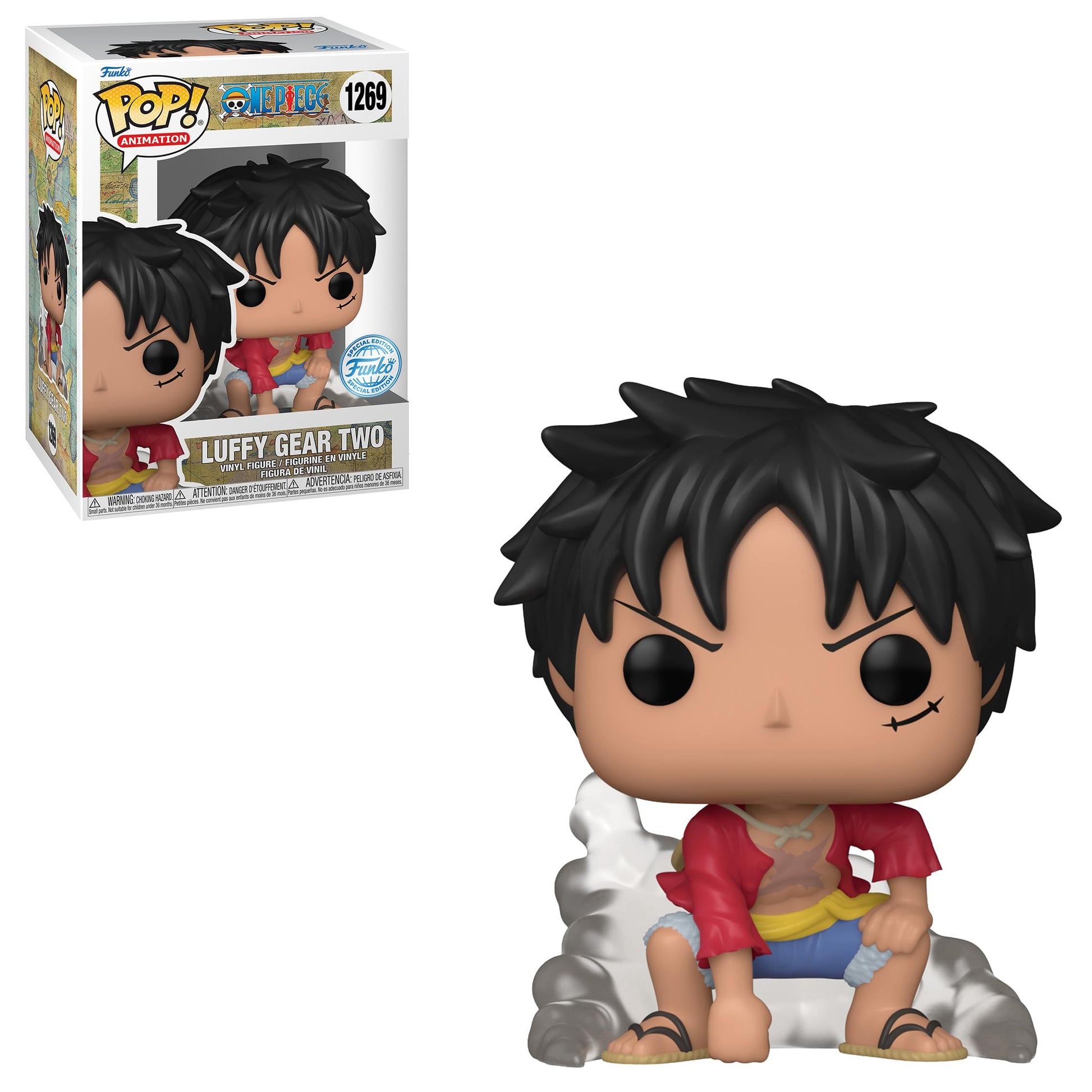 Funko Pop One Piece - Luffy Gear Two 1269 Chase - Anime Town