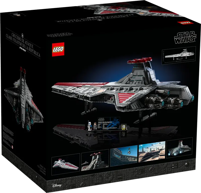 Lego Star Wars - Le croiseur d’assaut de classe Venator de la République
