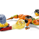 Lego Sonic the Hedgehog™ - super shadow vs biolizard
