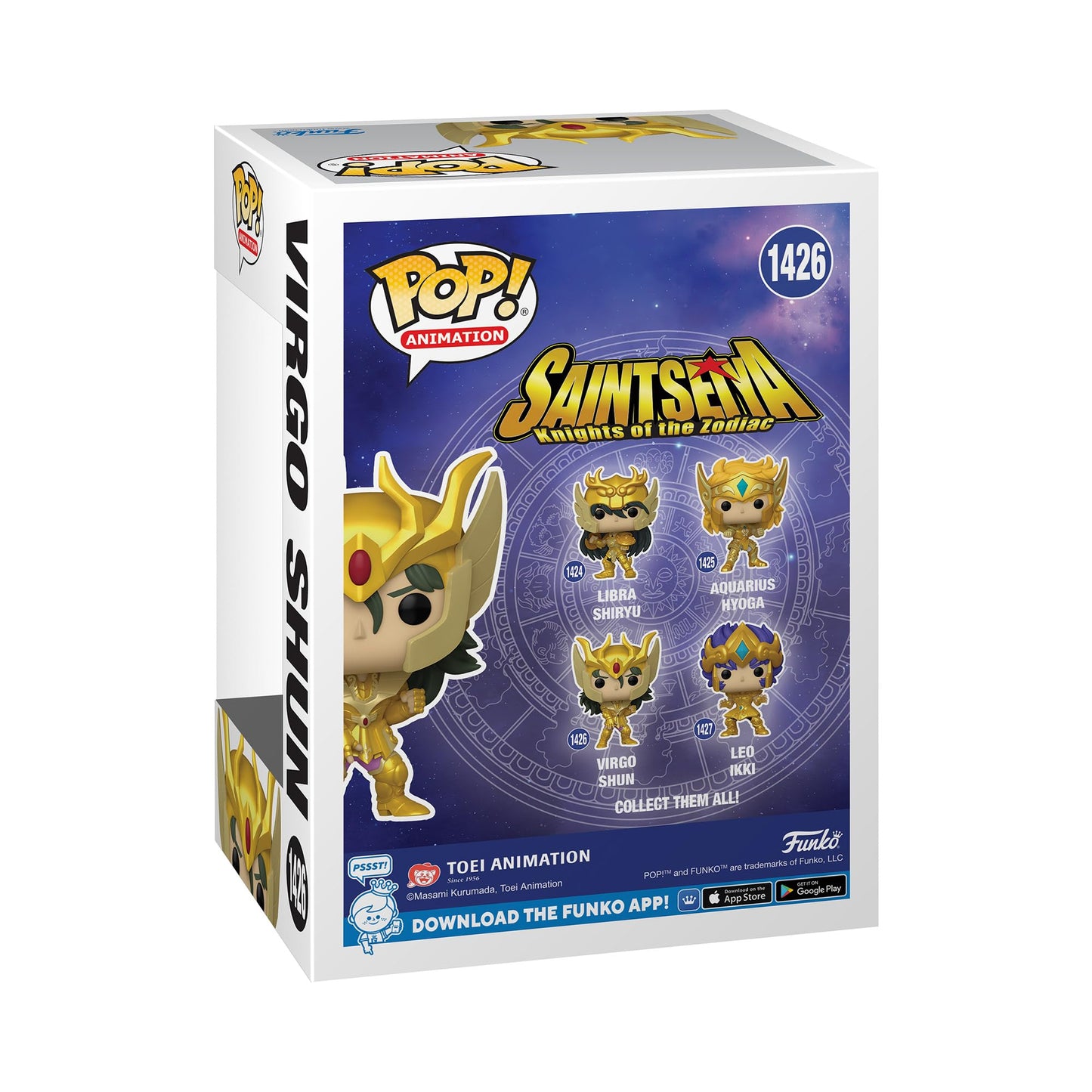 Funko Pop Saint Seiya - Gold Virgo Shun 1426 - Anime Town
