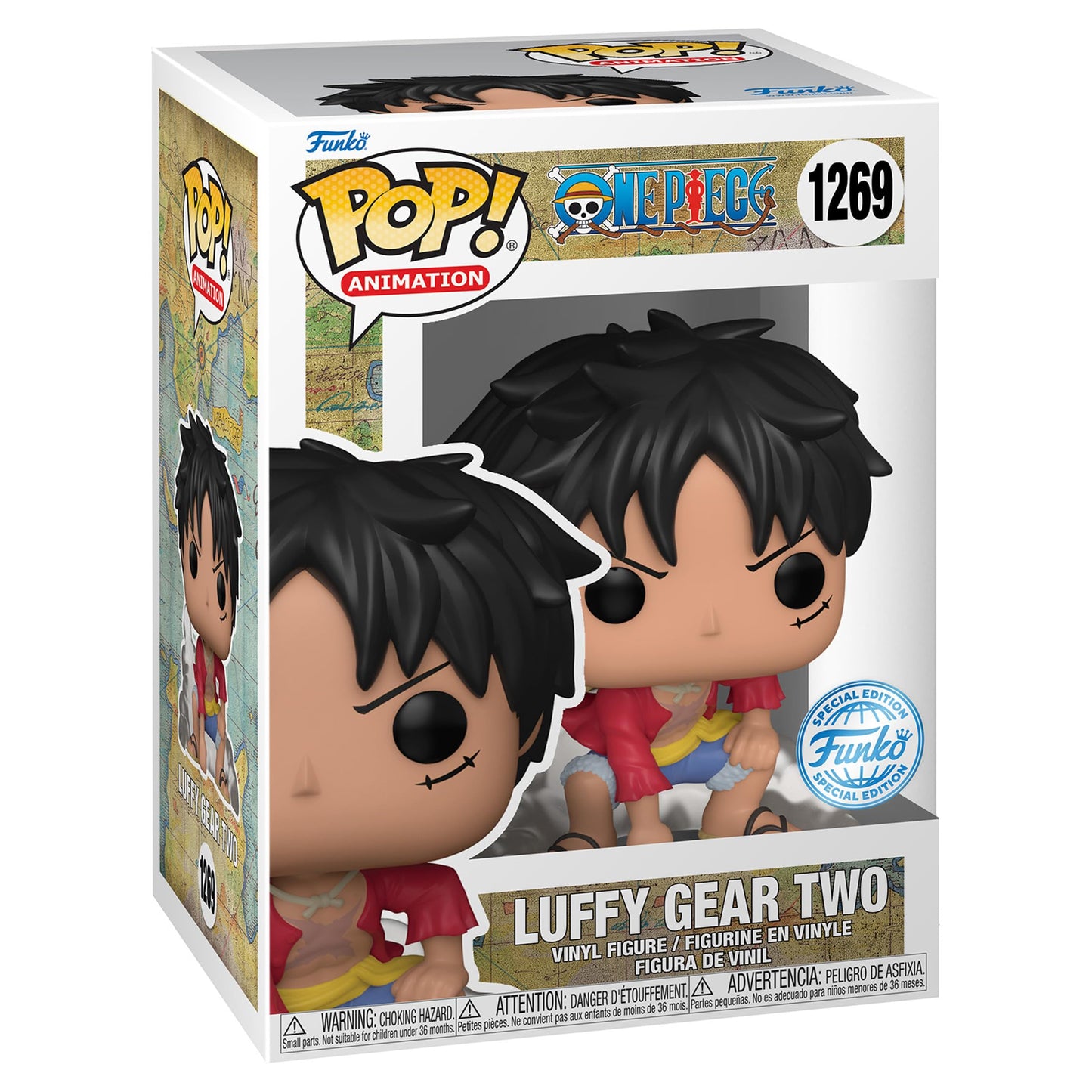 Funko Pop One Piece - Luffy Gear Two 1269 Chase - Anime Town
