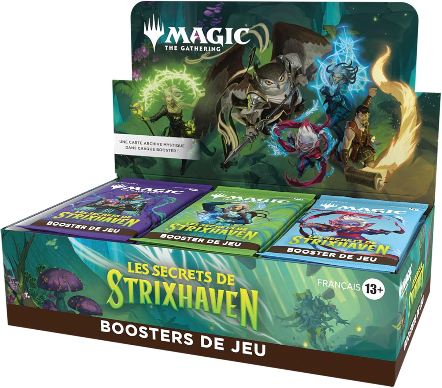 Jeu de cartes  Boîte de boosters de Jeu Magic: The Gathering Les Secrets de Strixhaven (Version Française)