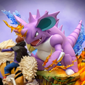 Figurine Pokémon - Blue et ses pokémon - Anime Town