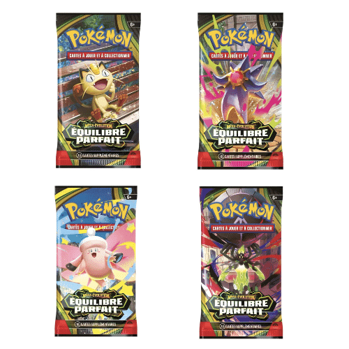 Jeu de cartes Pokémon - Display 24 Boosters Équilibre Parfait [Scellé FR]