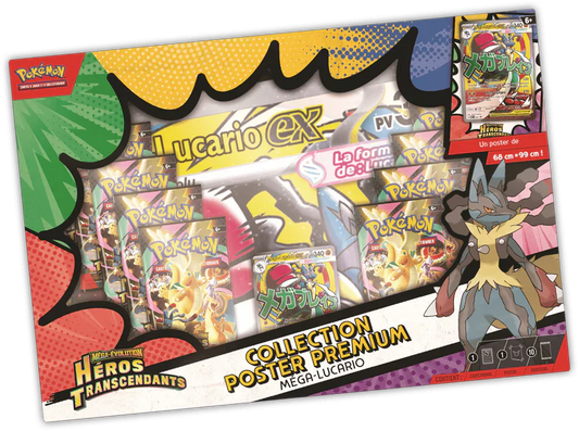 Jeu de cartes Pokémon - Poster Premium Héros Transcendant [SCELLÉ FR]