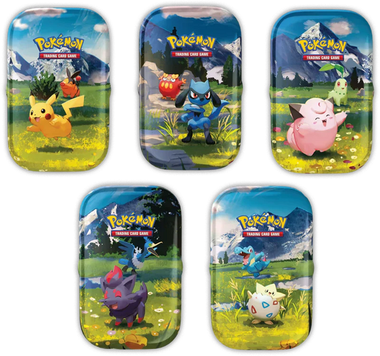 Jeu de cartes Pokémon - Lot de 5 Mini Tins Héro Transcendant [SCELLÉ FR]