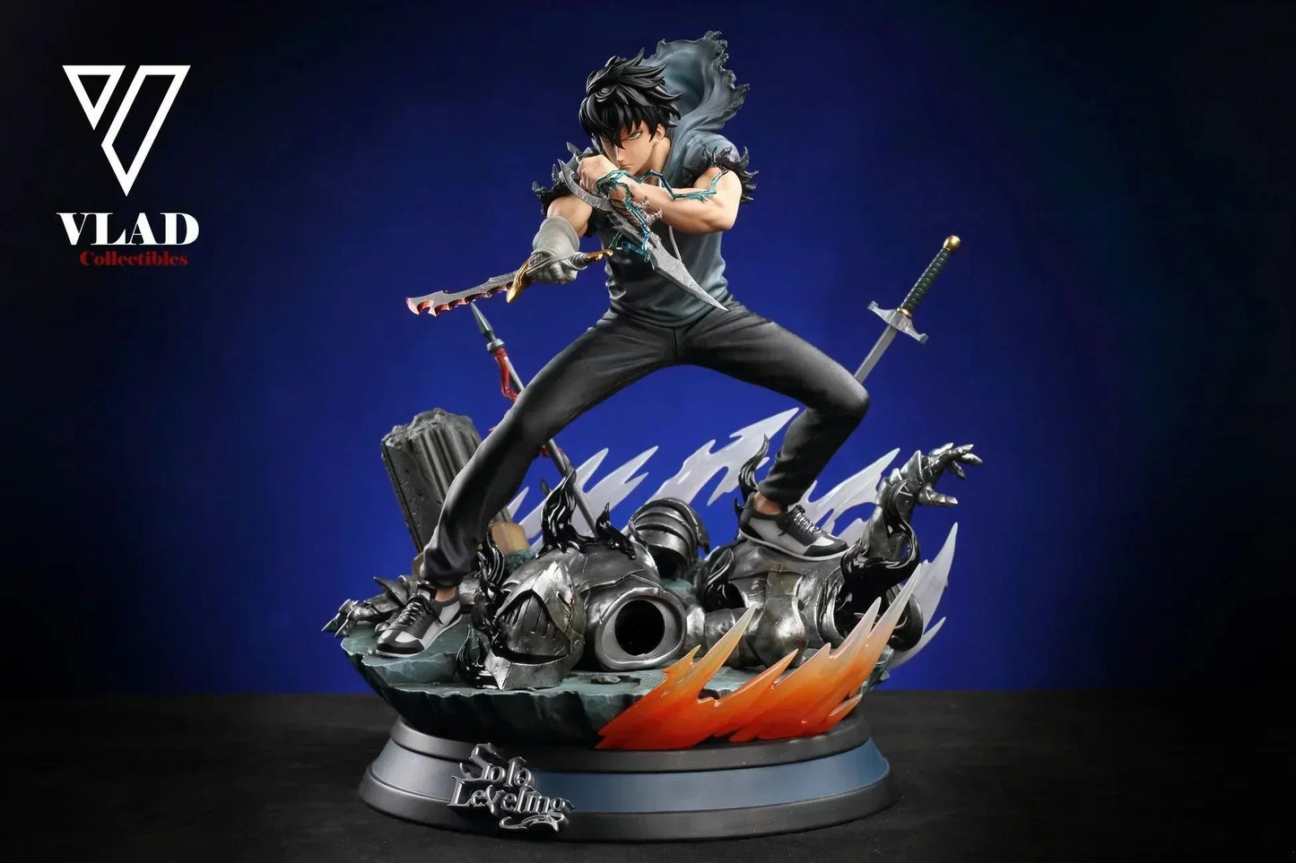 Figurine Solo Leveling - Sung Jin Woo garde - Anime Town