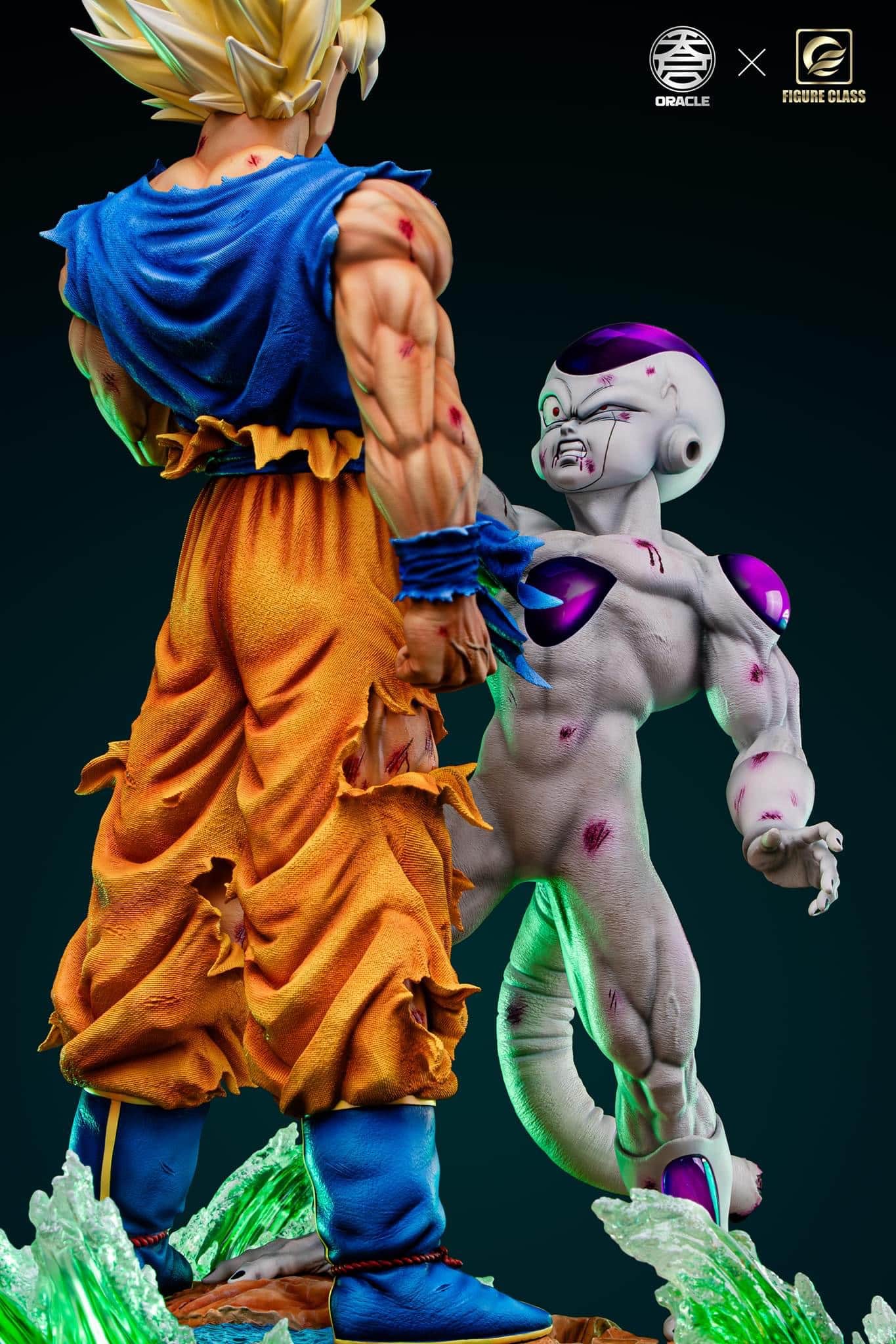 Figurine Dragon Ball - Son Goku vs Freezer