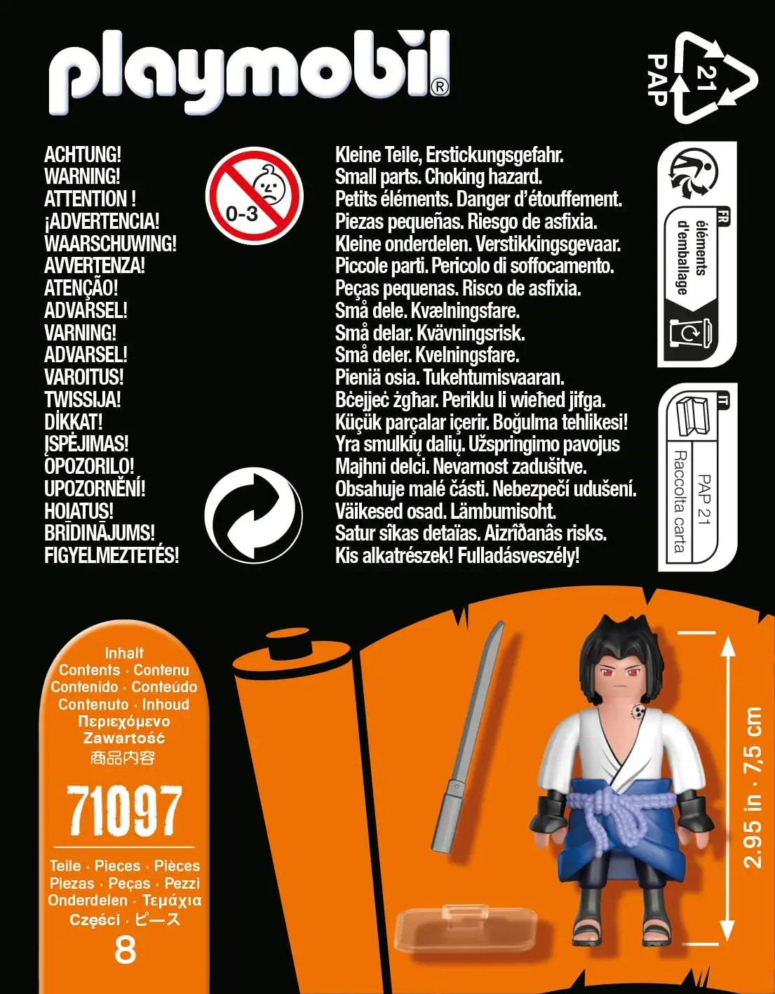 Playmobil Naruto - Sasuke Shippuden