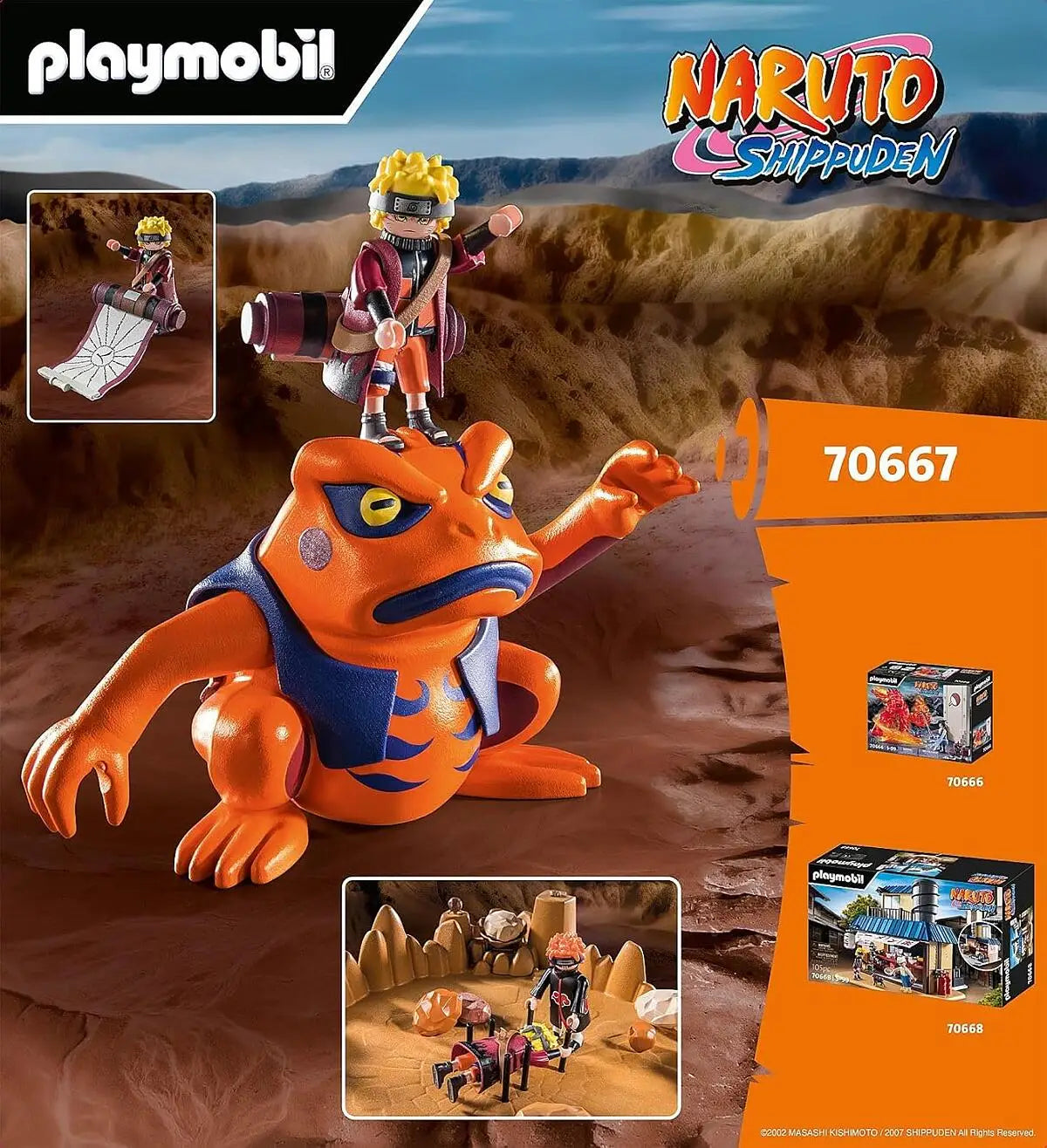 Playmobil Naruto - Naruto VS Pain