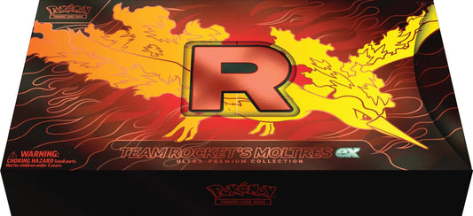 Jeu de cartes Pokémon - Collection Ultra-Premium Sulfura de la Team Rocket [FR]