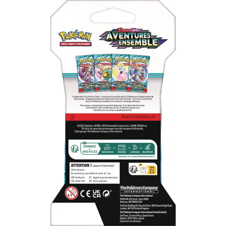 Jeu de cartes Pokémon - [SCELLÉ] Booster - Aventures Ensemble [FR]