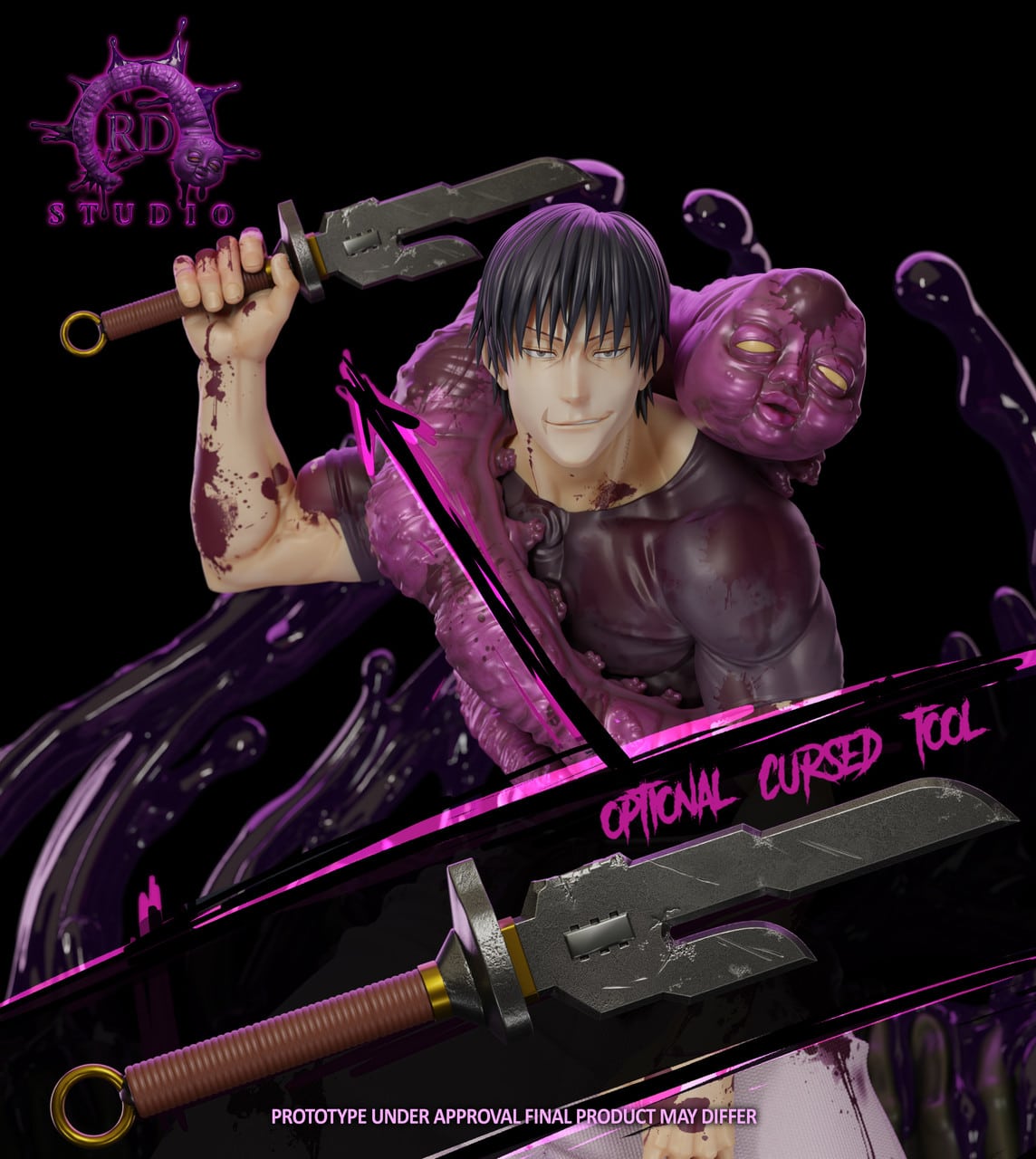 Figurine Jujutsu Kaisen - Fushiguro Toji L'Assassin Ultime - Anime Town