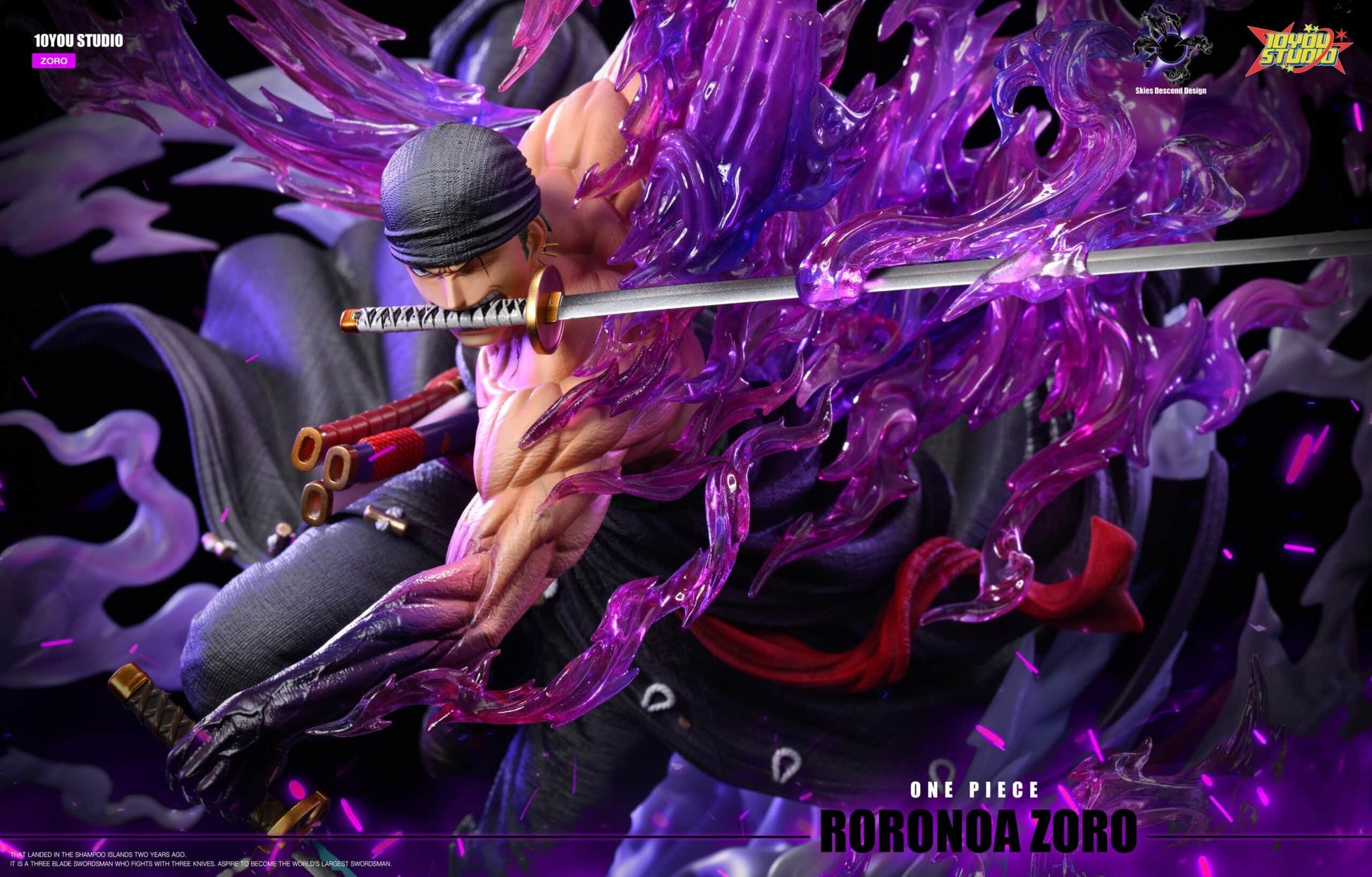 Figurine One Piece - Roronoa Zoro Roi des Enfers - Anime Town