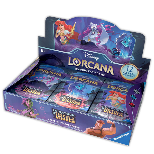 Jeu de cartes Lorcana - Display S1V4 - Le Retour d'Ursula (scellé)