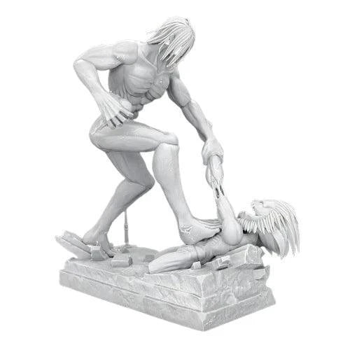 Figurine Attaque des Titans - Titan Assaillant vs Titan Machoire - Anime Town