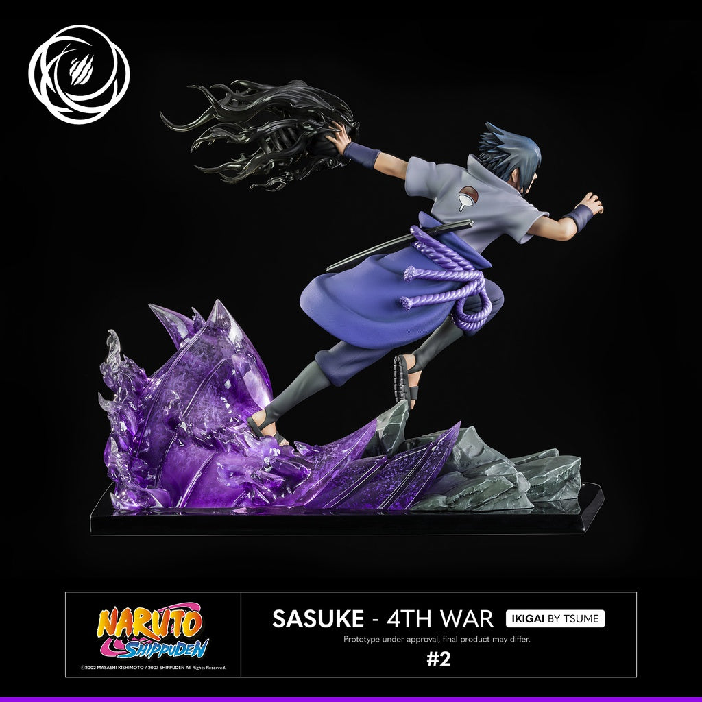 Figurine Naruto - Sasuke quatrième grande guerre ninja - Anime Town