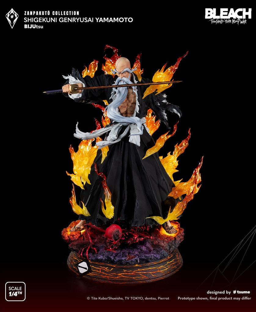 Figurine Bleach - Yamamoto Zanpakuto