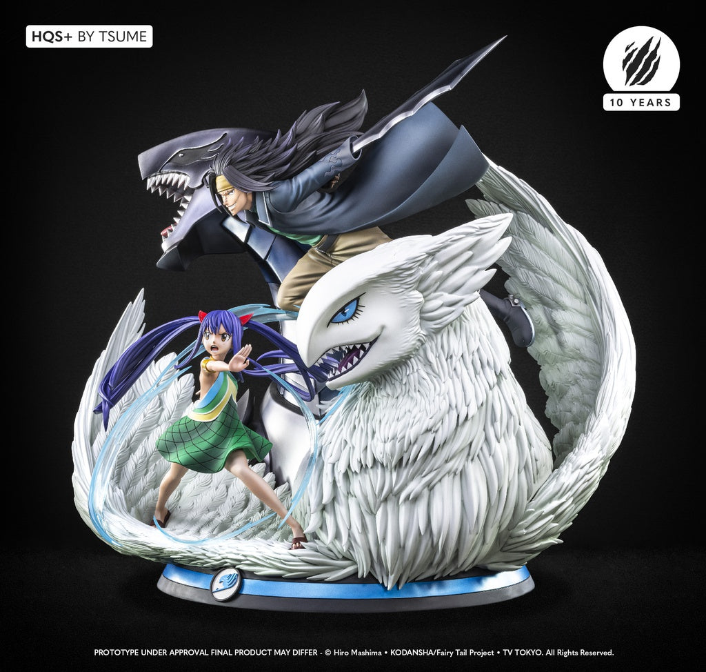 Figurine Fairy Tail - Gajil Redfox & Wendy Marvel - Anime Town