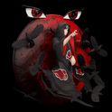 Figurine Naruto - Itachi Uchiwa "Sharingan" 1
