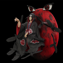 Figurine Naruto - Itachi Uchiwa "Sharingan" 2