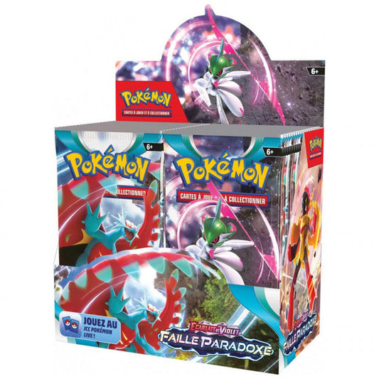 Jeu de cartes Pokémon - Boîte de 36 Boosters OBF : Écarlate et Violet 04 - Faille Paradoxe (scellé)