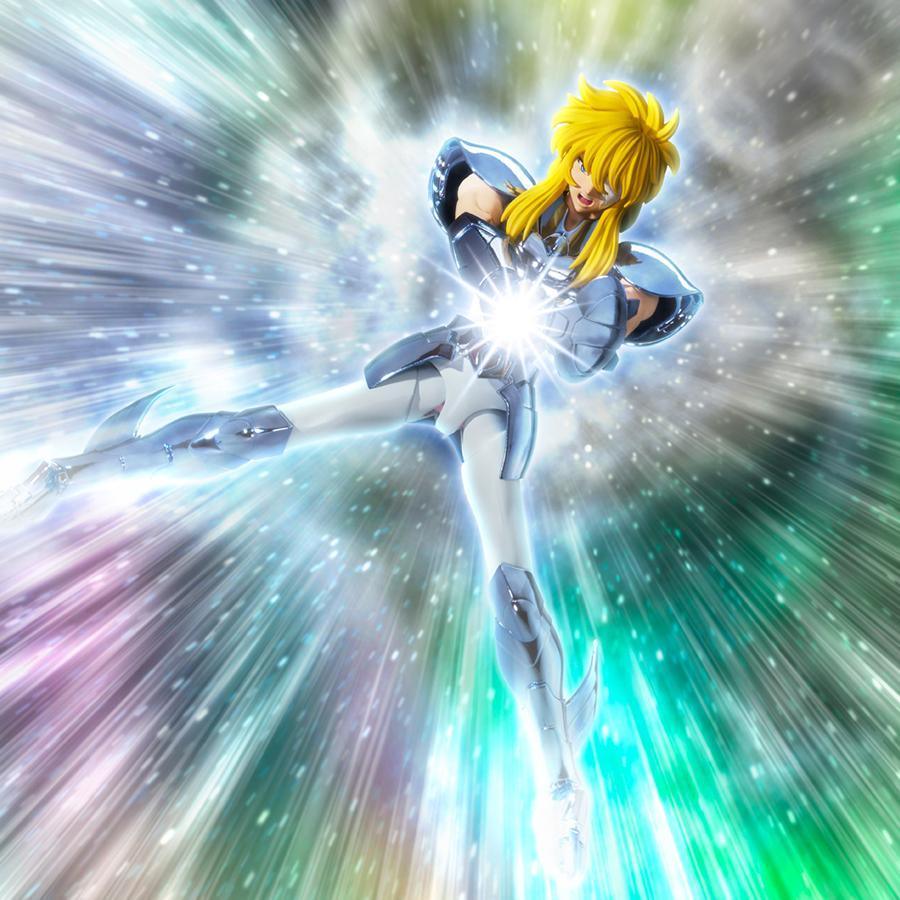 Figurine Saint Seiya - Hyoga du Cygne Final Bronze Cloth Myth EX - Anime Town